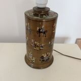 Vintage lacquer lamp