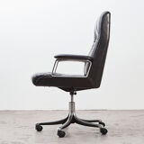 Osvaldo Borsani P126 Highback office chair for Tecno Italy 1960s