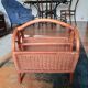 Rattan magazine holder