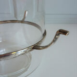 Cooler with Crystal caviar and silver metal