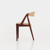 Teak chairs by Kai Kristiansen model 31 1970s