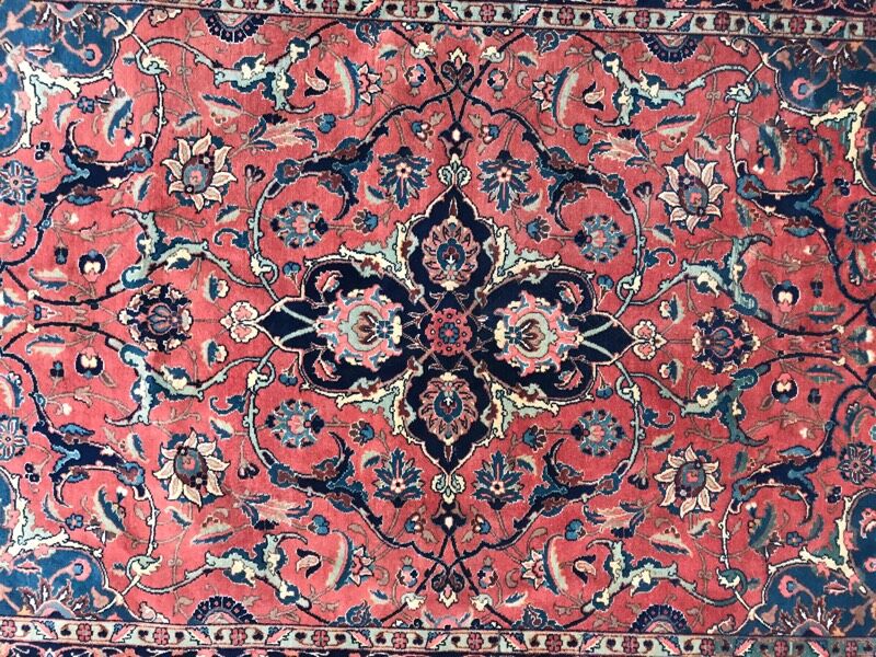 Old persian rug Sarogh 140 x 196 cm