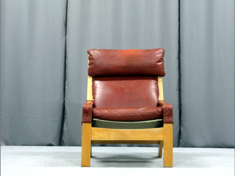 Leather armchair 1960