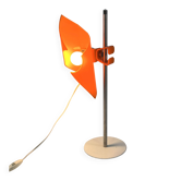 Adjustable Orange Space Age Lamp, 1970