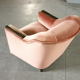 Armchair club art deco 30/40 years with tablet system