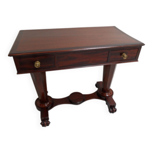 Bureau d'écriture en - ancien acajou