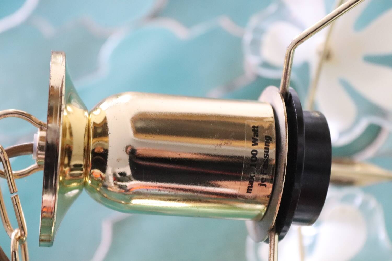 Lustre vintage fleurs murano Eglo