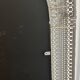 Large oriental mirror in pierced metal - H 116 cm