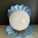 Vintage lamp bead shell ceramic