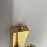 Applique murale ou plafonnier de théâtre réglable en laiton, Italie, années 1950