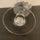 Lot of 8 old glass walking glasses of 2 different sizes