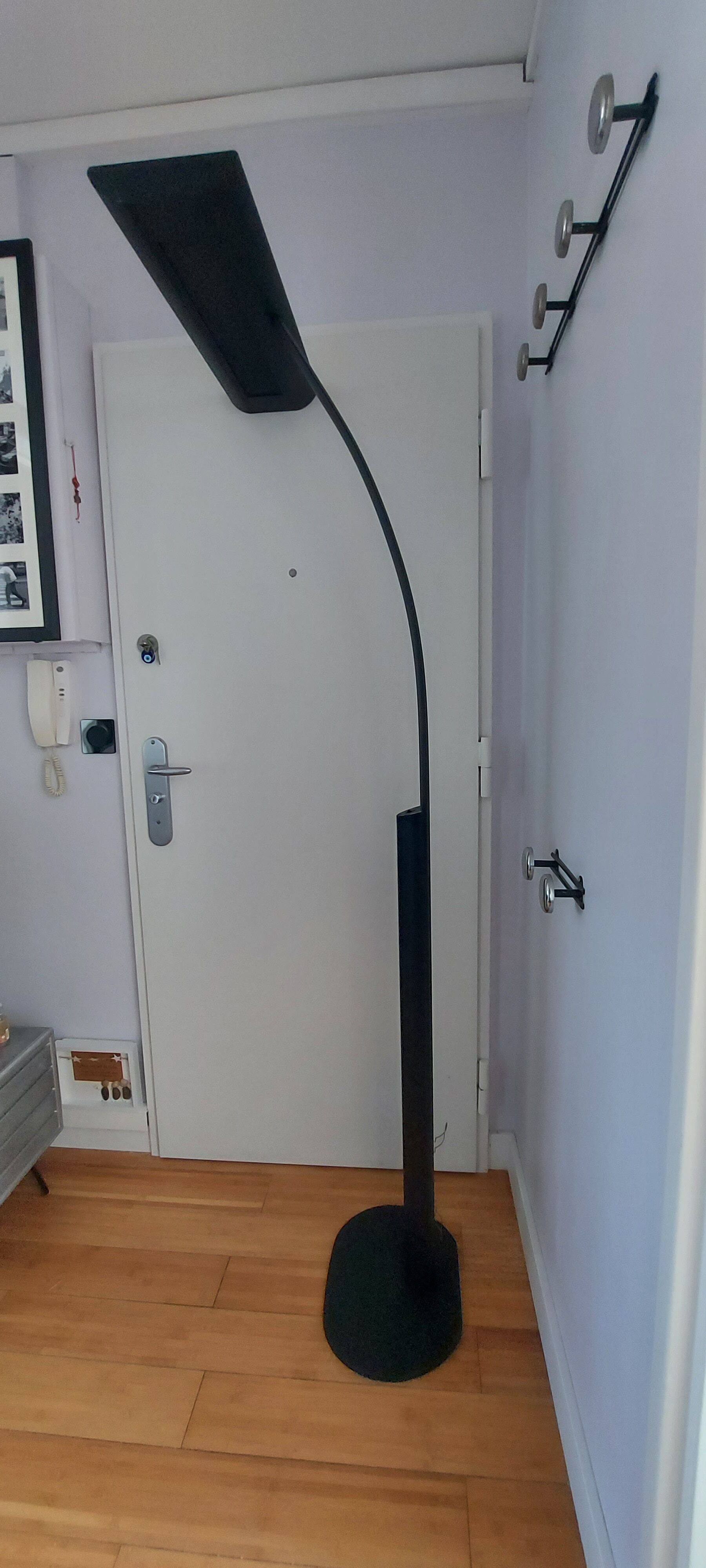 Floor lamp design RAdIAN 1m90 - model Epur 2x55W compact