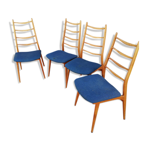 set de 4 chaises vintage
