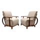 Paire de fauteuils art déco restaurés