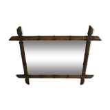 Bamboo mirror 60 - 63x47cm
