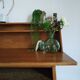 Bureau scandinave pieds compas vintage
