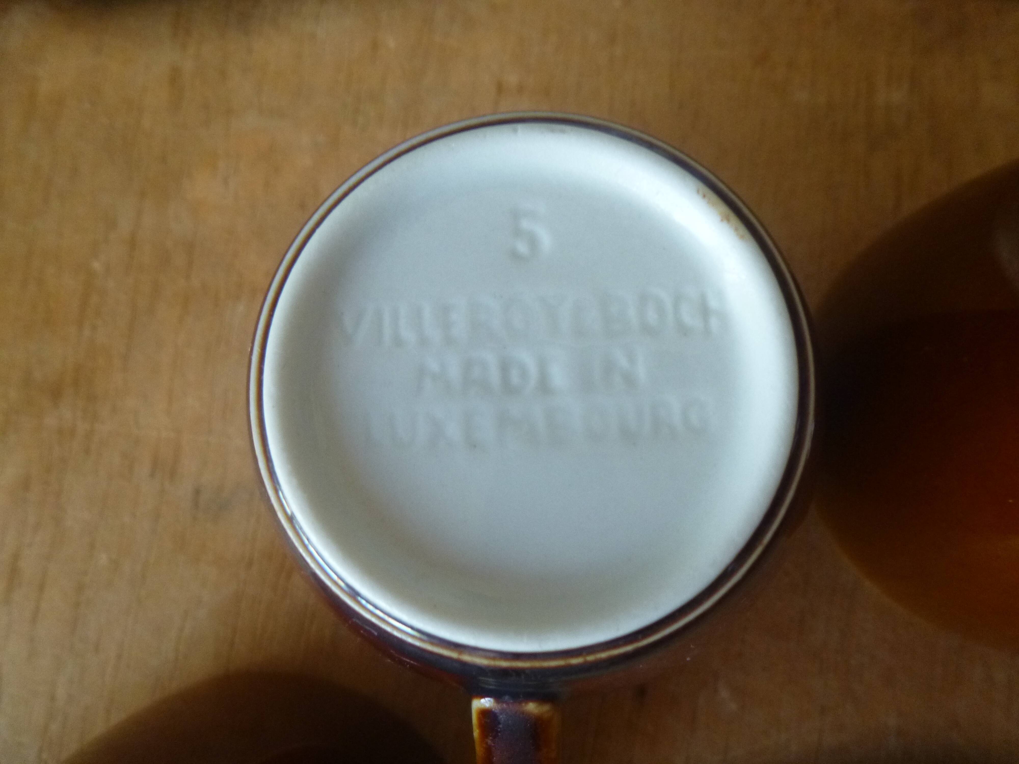 Villeroy & Boch coffee cups