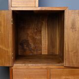 Kaidan Tansu staircase furniture in teak – 2nd part 20th century