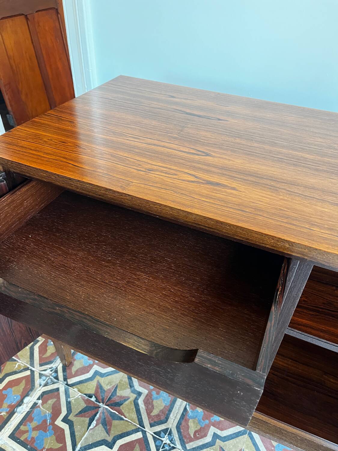 Mid-Century Modern rosewood credenza