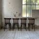 Set 4 chaises bistrot bois