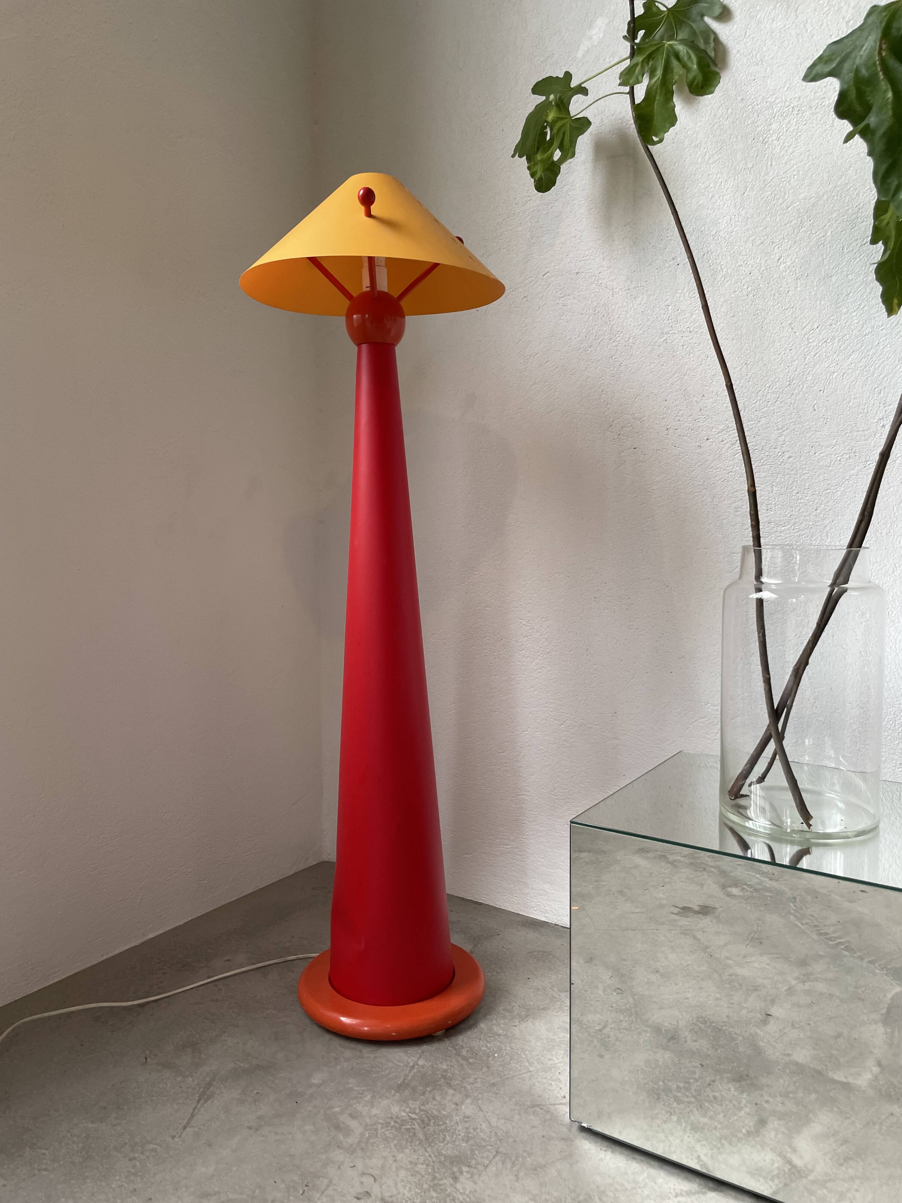 Red pop lamp from the 80s.