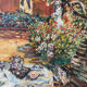 Sunny garden view