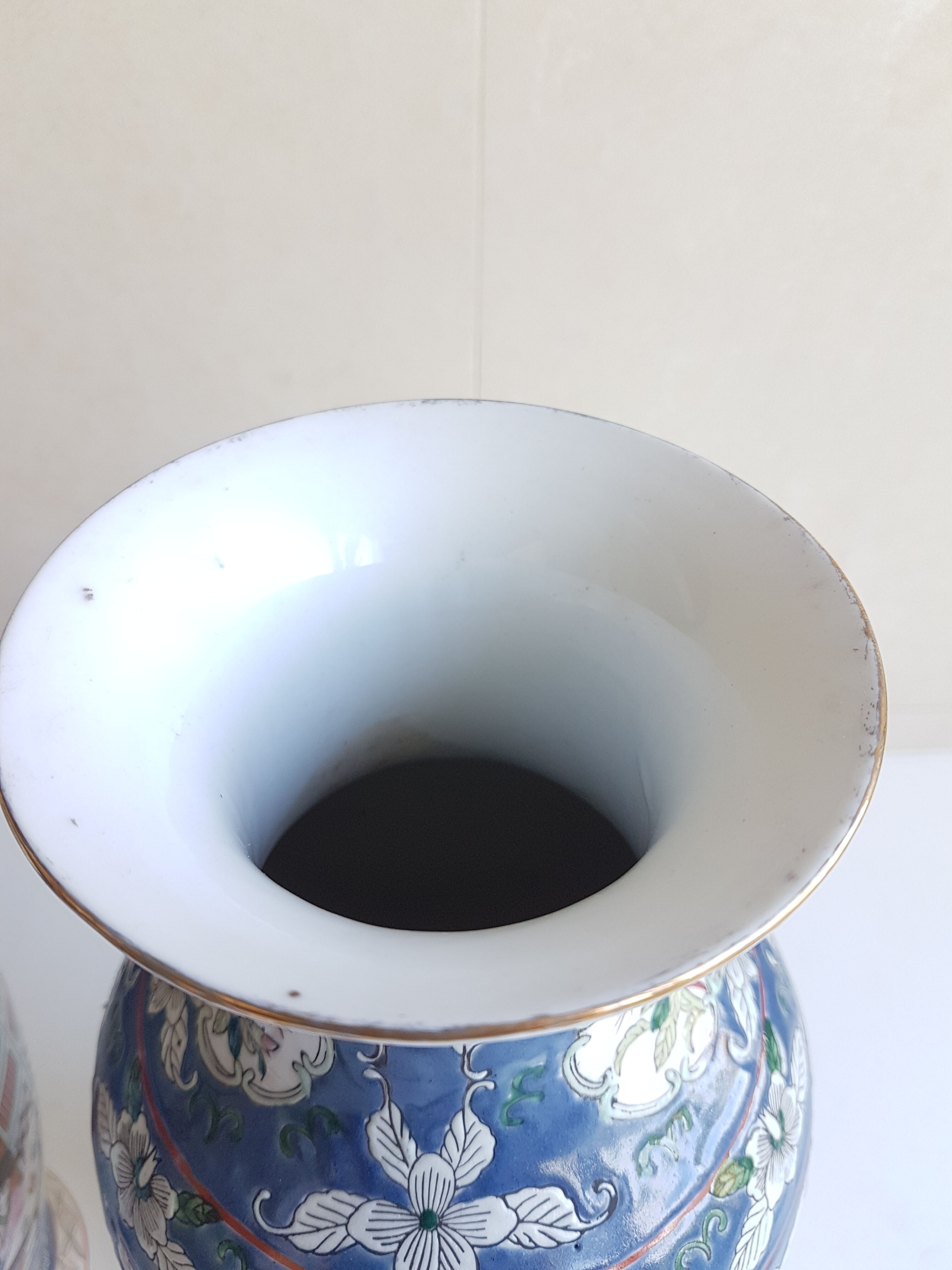 Paire de vases chinois Kangxi