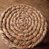 Tabouret tripode en corde