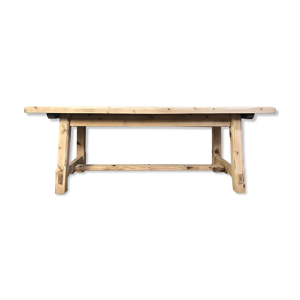 table de ferme en sapin