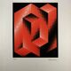 Lithographie numérotée en édition limitée de Victor Vasarely, années 1970