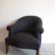 Wool toad chair