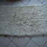 Petit tapis flokati grec 80 x 140