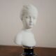 Limoges porcelain girl bust by C.Tharaud