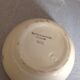 Old pea Bowl and edging Brown Sarreguemines/vintage years 50-60
