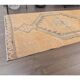 1980s Vintage Turkish Hand-Knotted Runner 92x394