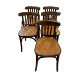 5 bistro chairs