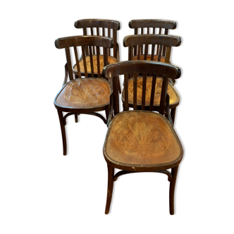 5 bistro chairs