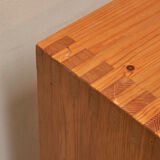 Desk in solid pine by Ate van Apeldoorn for Houtwerk Hattem, The Netherlands