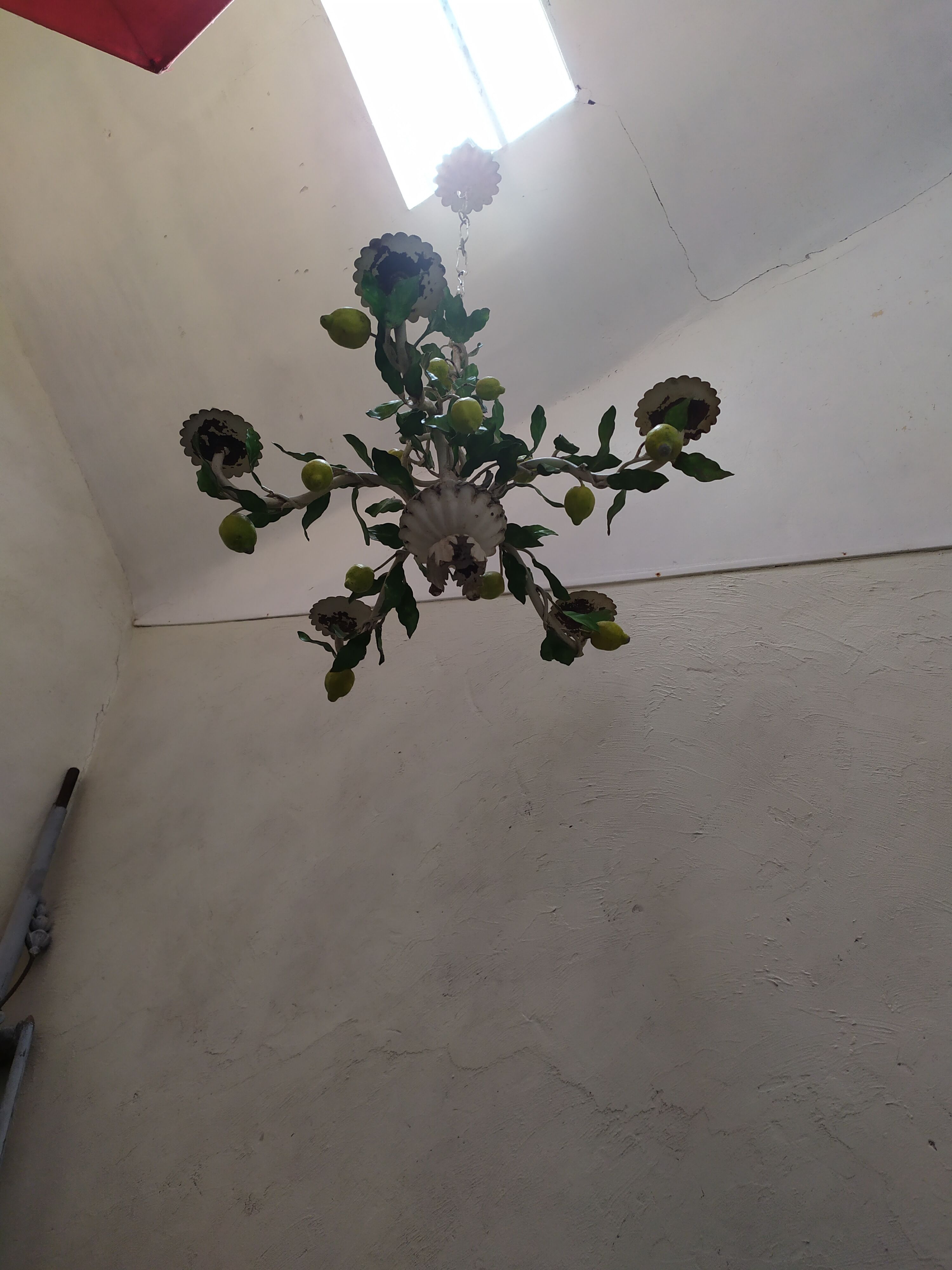 Lustre florentin en fer forgé