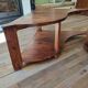 Table basse en 2 parties, vers 1970