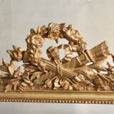 Golden Mirror with Fronton