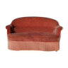 Velvet sofa bench