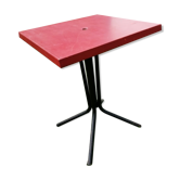 Iron bistro table