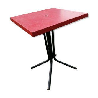 Iron bistro table