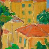 "Coastal Town" by Willy Lindeberg