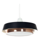 Metal pendant lamp by j.j.m. hoogervorst for anvia, 1960s | rare model