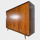 Large mid century modern 5-door wardrobe in rosewood, 1960s