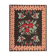 Handwoven antique romanian kilim, floral oriental wool flat-woven carpet- 242x306cm