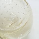 Murano controlled bubble vase