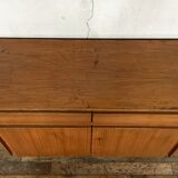 Enfilade bahut furniture tv / vintage hifi - teak - 50/60 - Scandinavian style